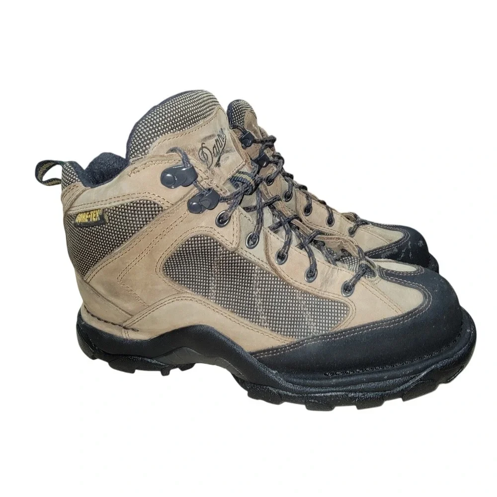 Danner Radical 452 5.5in Men's Sz 9.5M Brown Leather GTX Hiking‎ Boots 45014